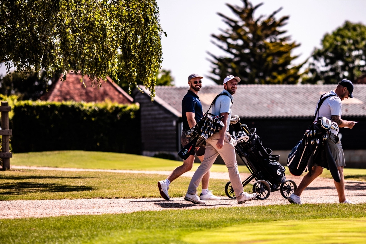 Players enjoying Essex golf course